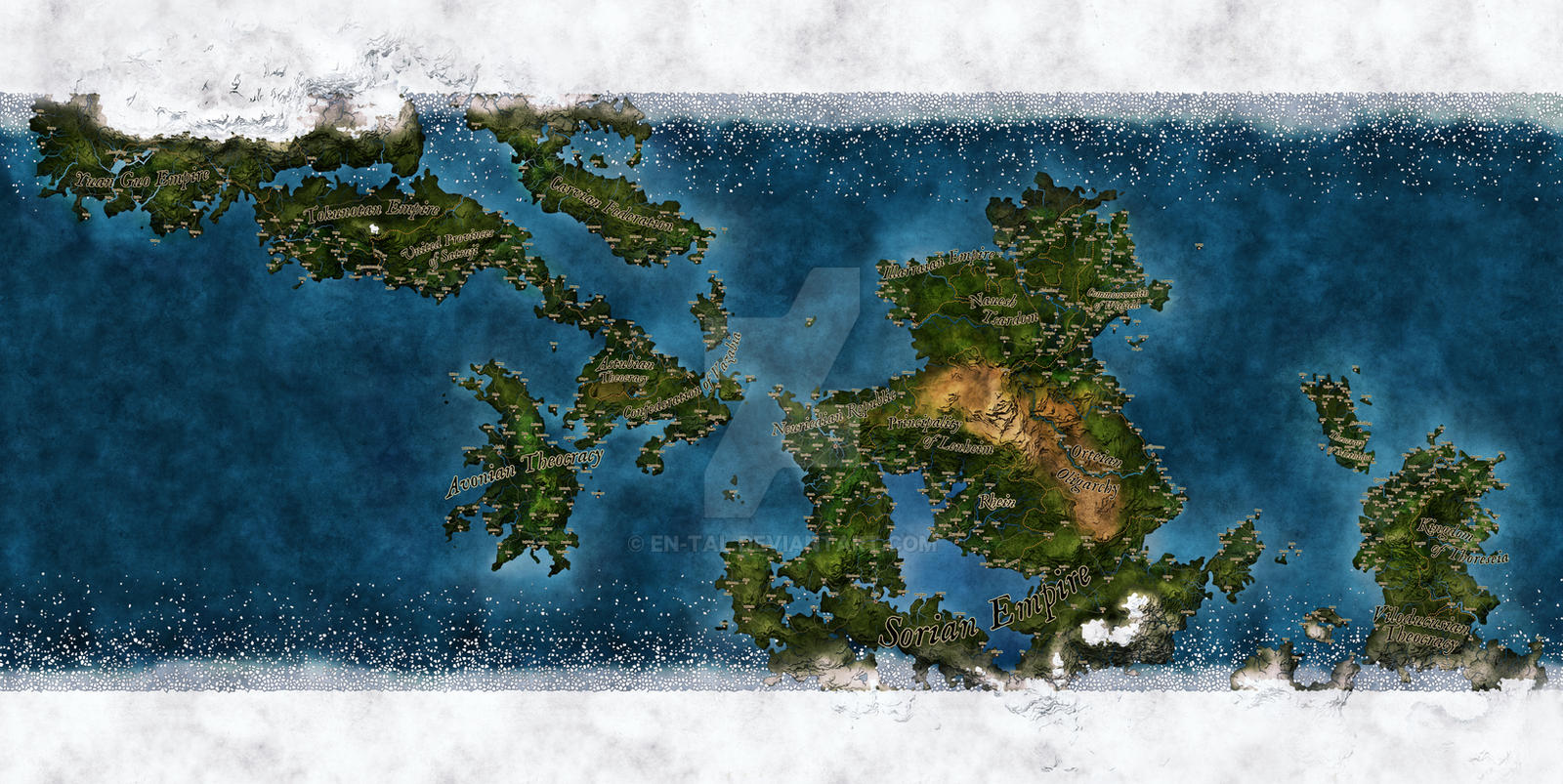 Finalised V1 Map (Outdated) by En-Tal on DeviantArt