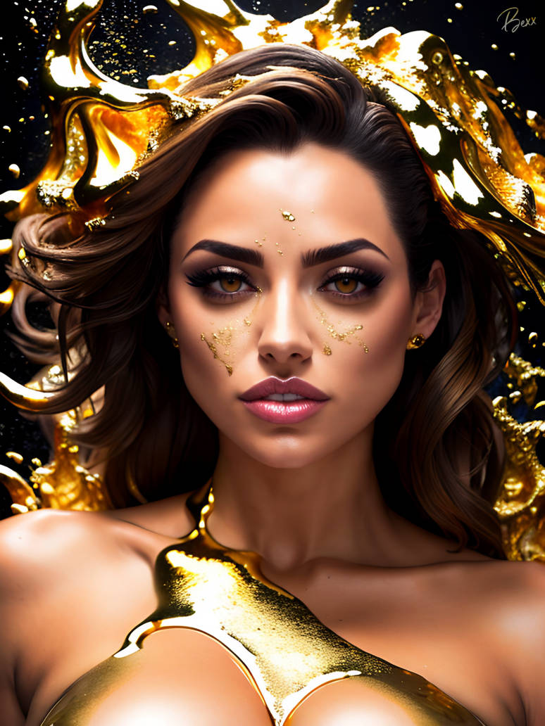 Deviantart Gold Glitter and Gold by Bexxperience on DeviantArt