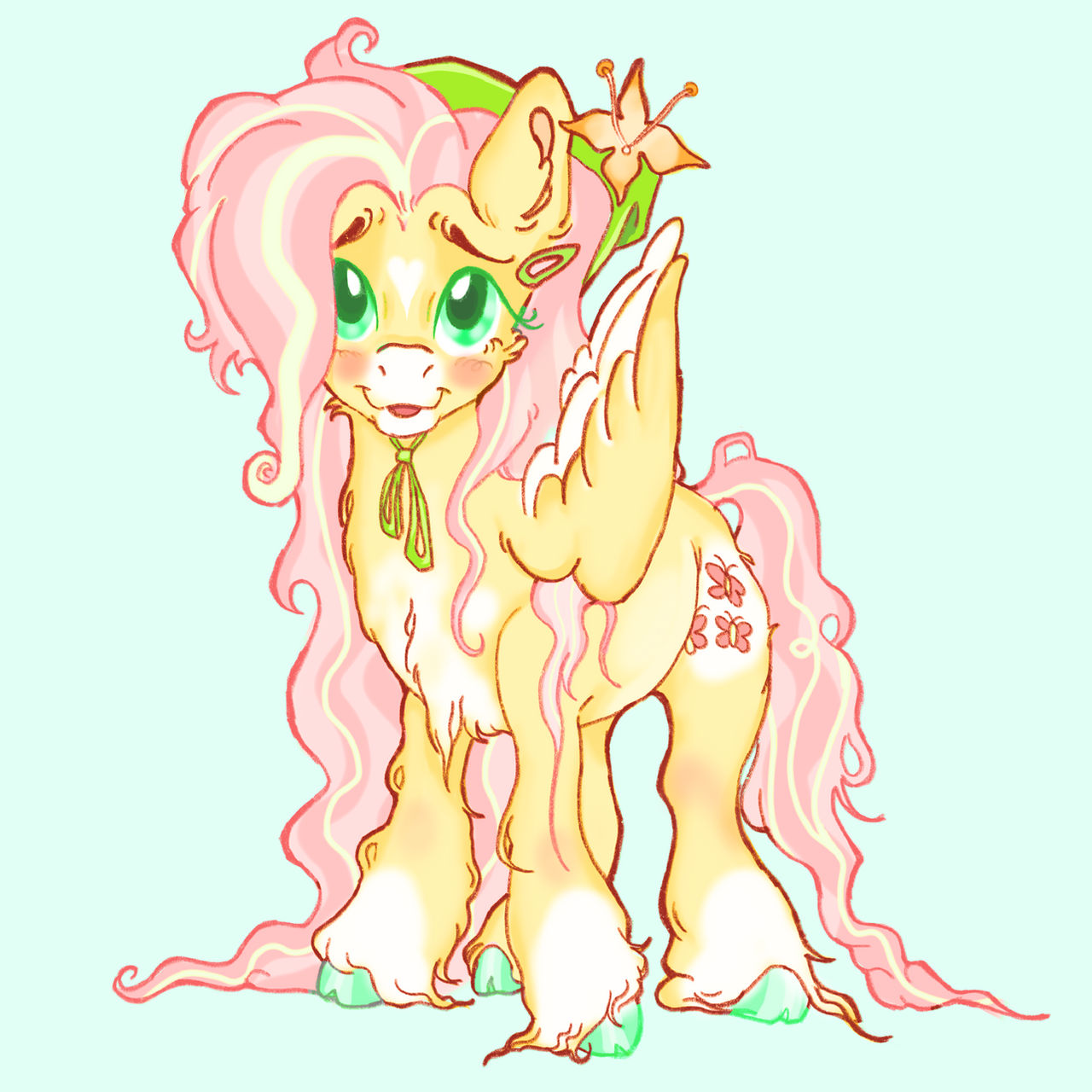 Flutterdaisy Fluttershy! by daisybreezy on DeviantArt