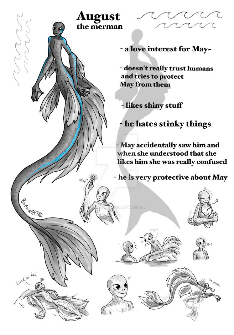 Merman oc by barbie--art on DeviantArt