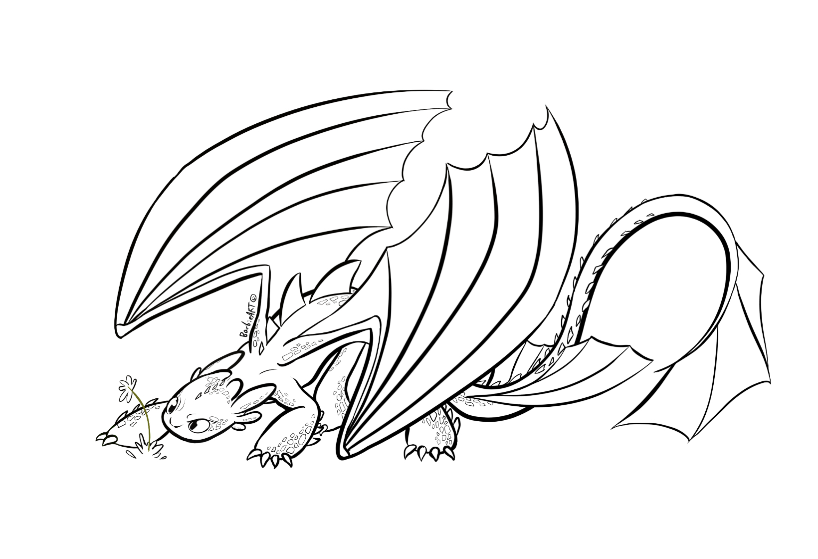 Toothless Backround By Barbie Art On DeviantArt