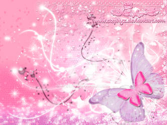 Pink Butterfly Crush
