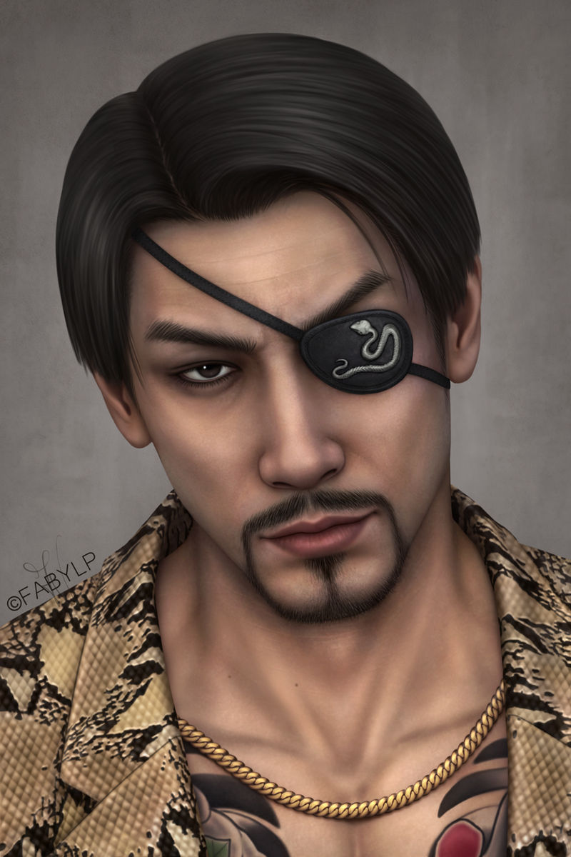 Goro Majima by FabyLP on DeviantArt