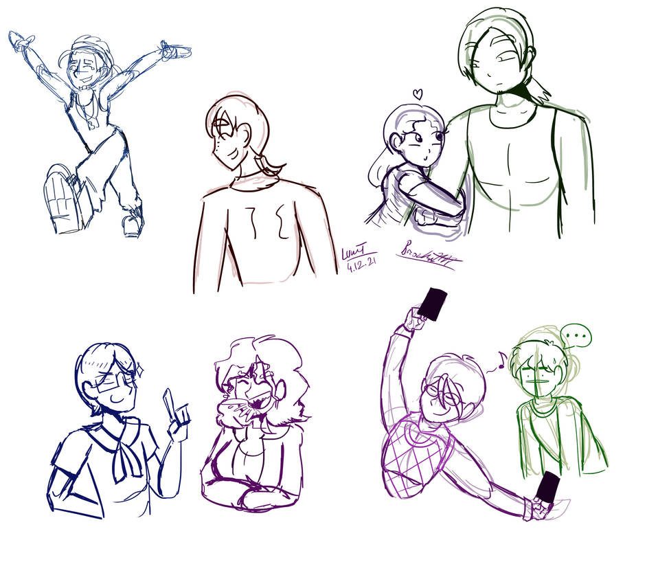 Collab-sketches by Brzozka7777 on DeviantArt