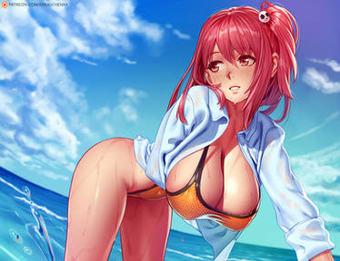 Honoka on the beach 2 (DOA)