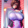 Mei in D.va's suit