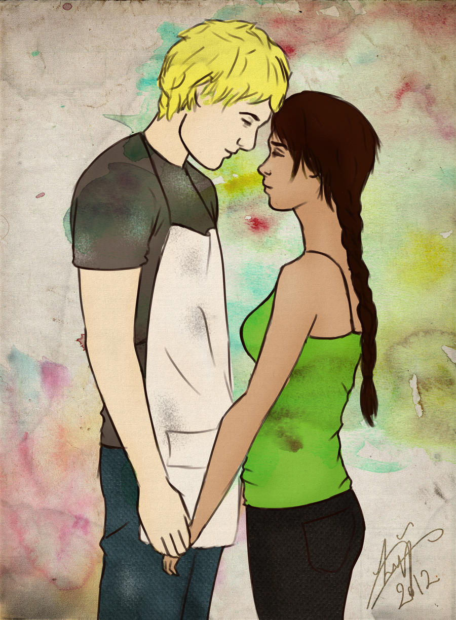 Katniss and Peeta