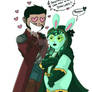 ChubbyBunny Gamora And HandsomeStallion Star Lord