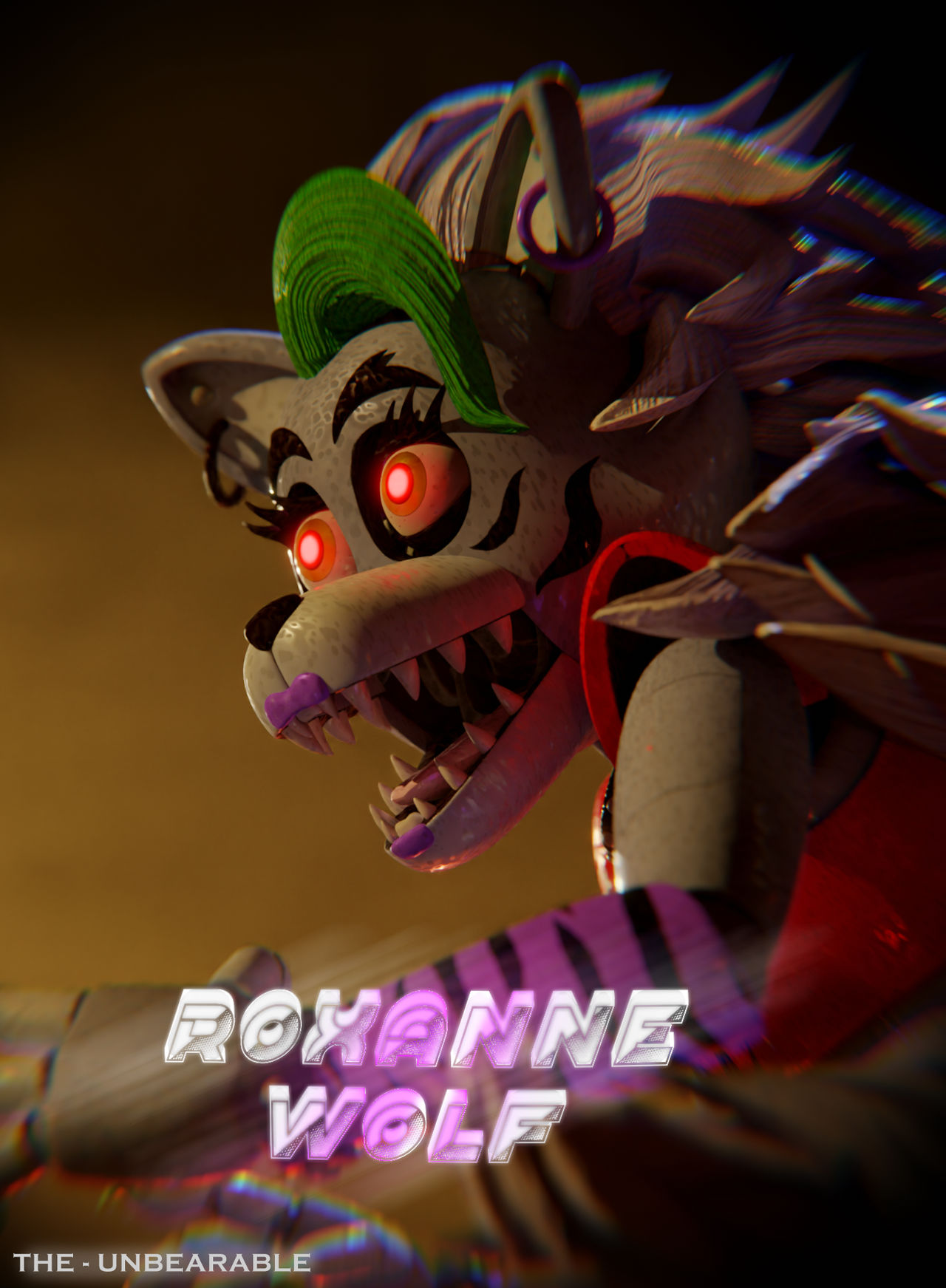 Roxanne Wolf Tall Poster by TheUnbearable101 on DeviantArt