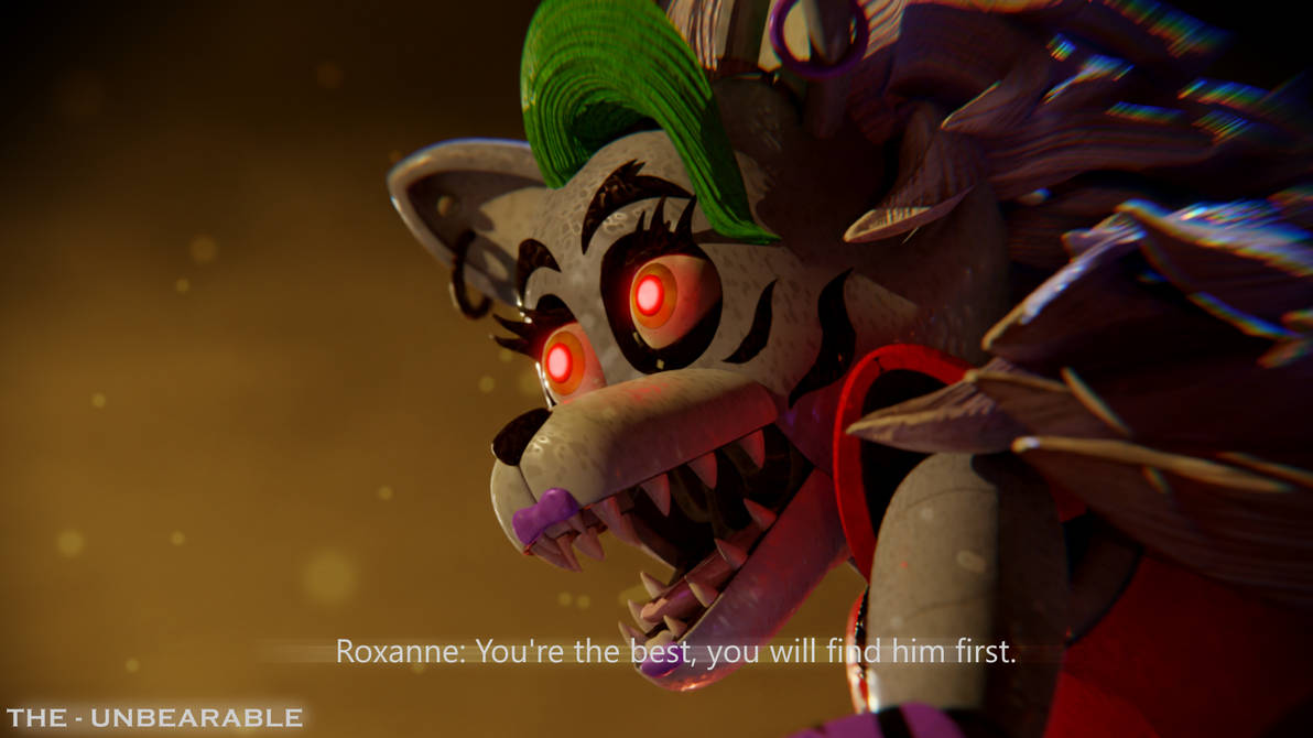 Roxanne Wolf Wide Poster by TheUnbearable101 on DeviantArt
