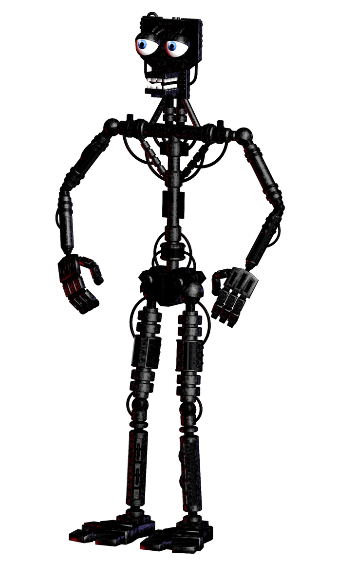 Endoskeleton Teaser Render (Full Body) by TheUnbearable101 on DeviantArt