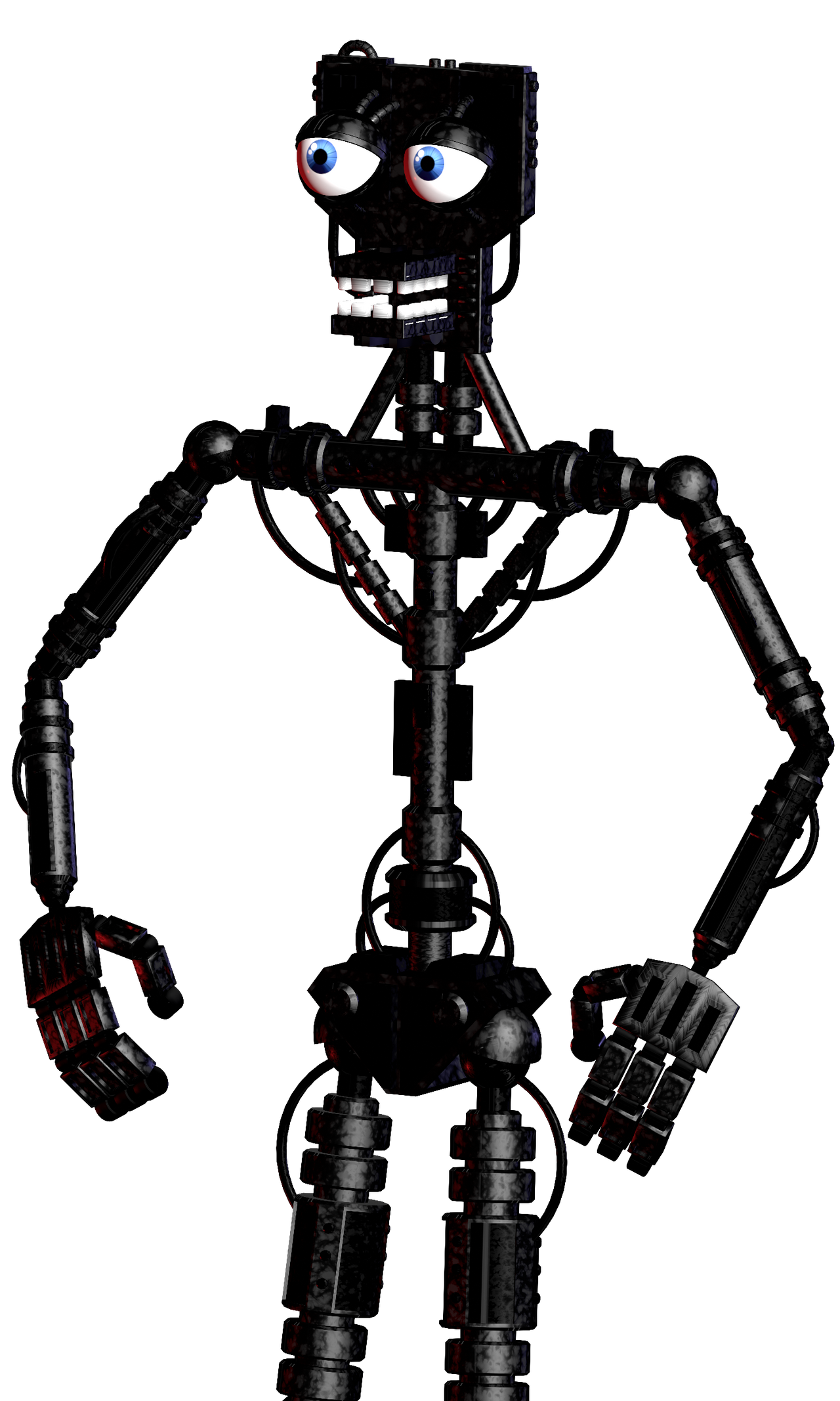 Endoskeleton Teaser Render by TheUnbearable101 on DeviantArt