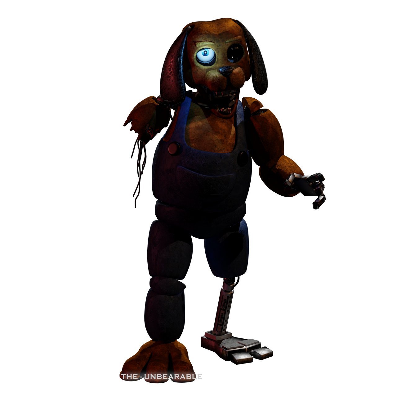Sparky Character Render by TheUnbearable101 on DeviantArt