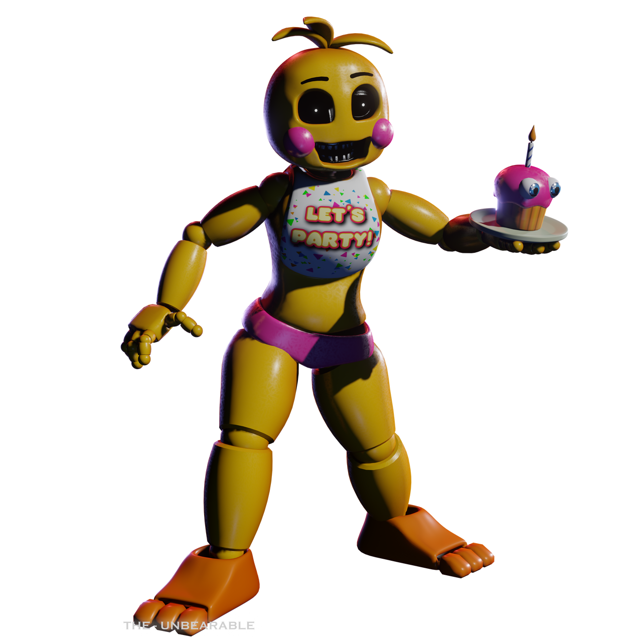 Funtime Chica - Extras Render by The-Smileyy on DeviantArt