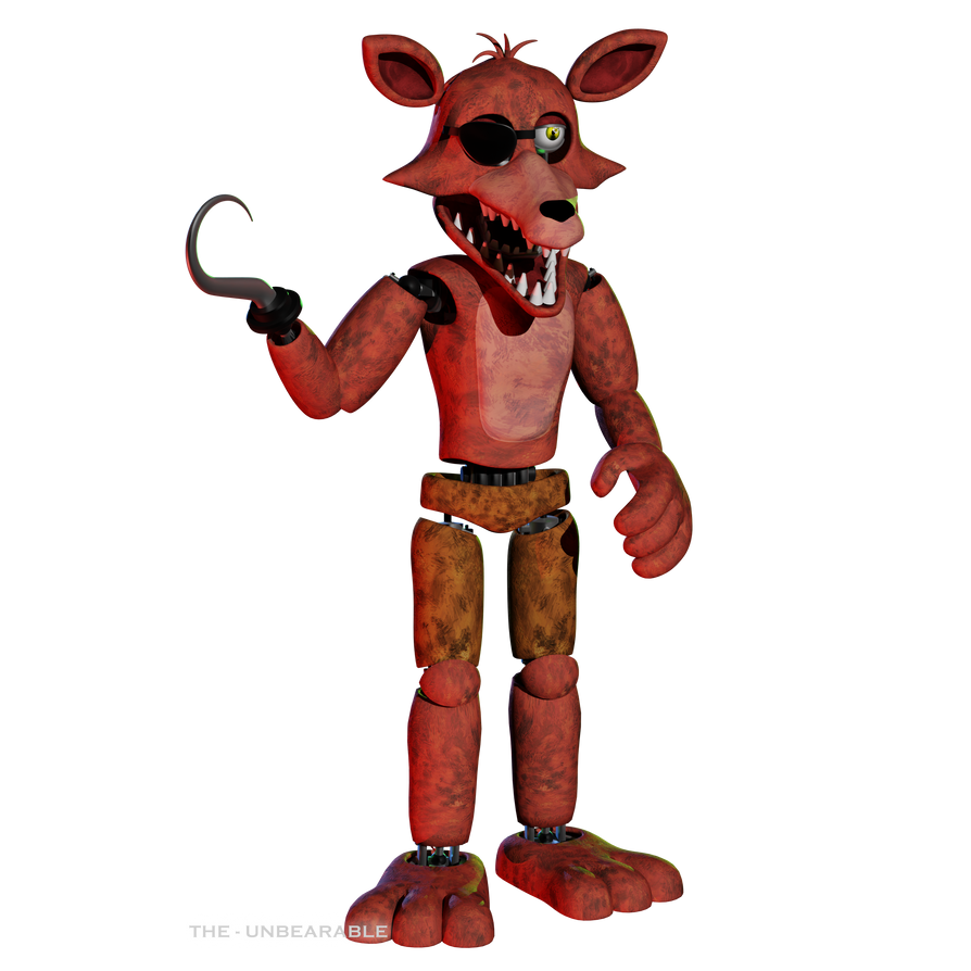 Fixed Withered Foxy by KacperPL2411 on DeviantArt