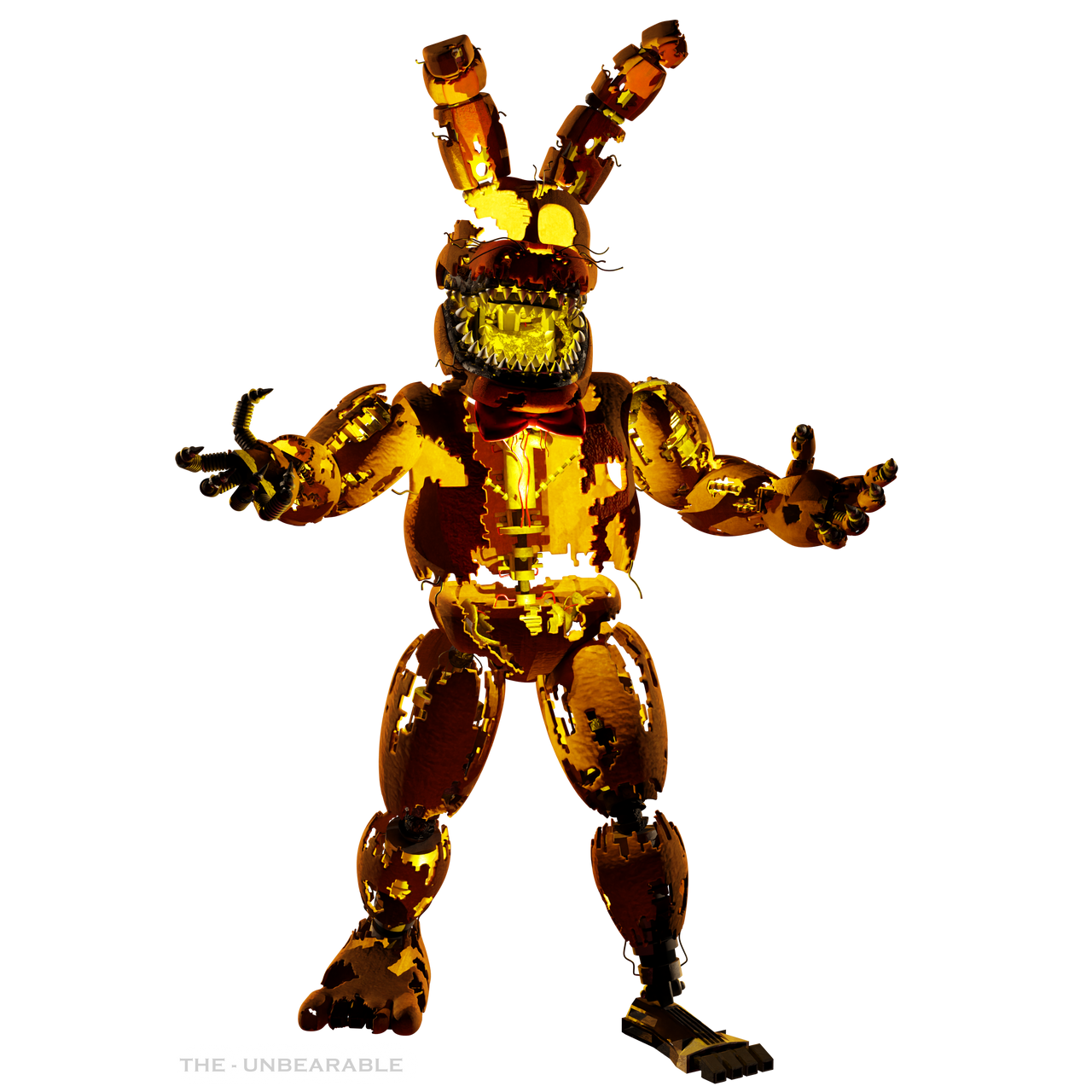 Jack O Bonnie Character Render By Theunbearable101 On Deviantart