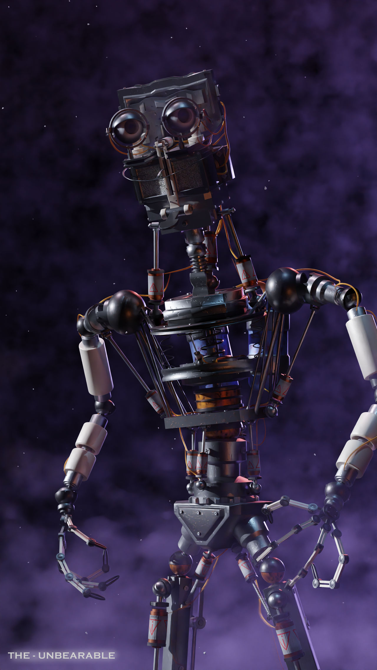 Realistic Endoskeleton Test Poster by TheUnbearable101 on DeviantArt