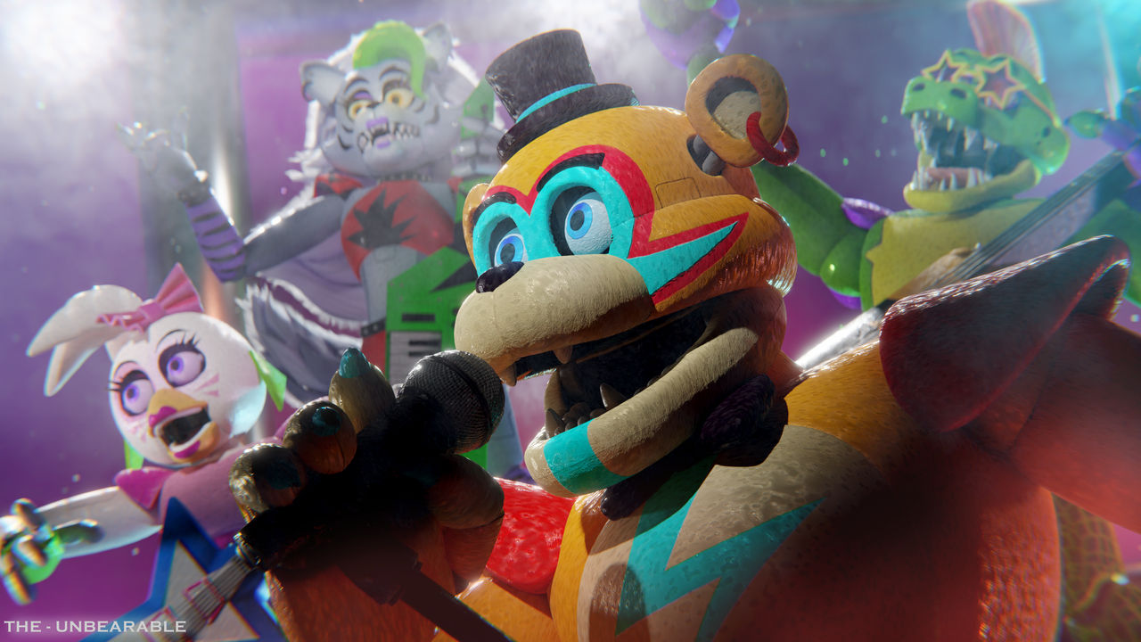 Count Fire Glam Rocks The Glamrocks Poster by TheUnbearable101 on DeviantArt