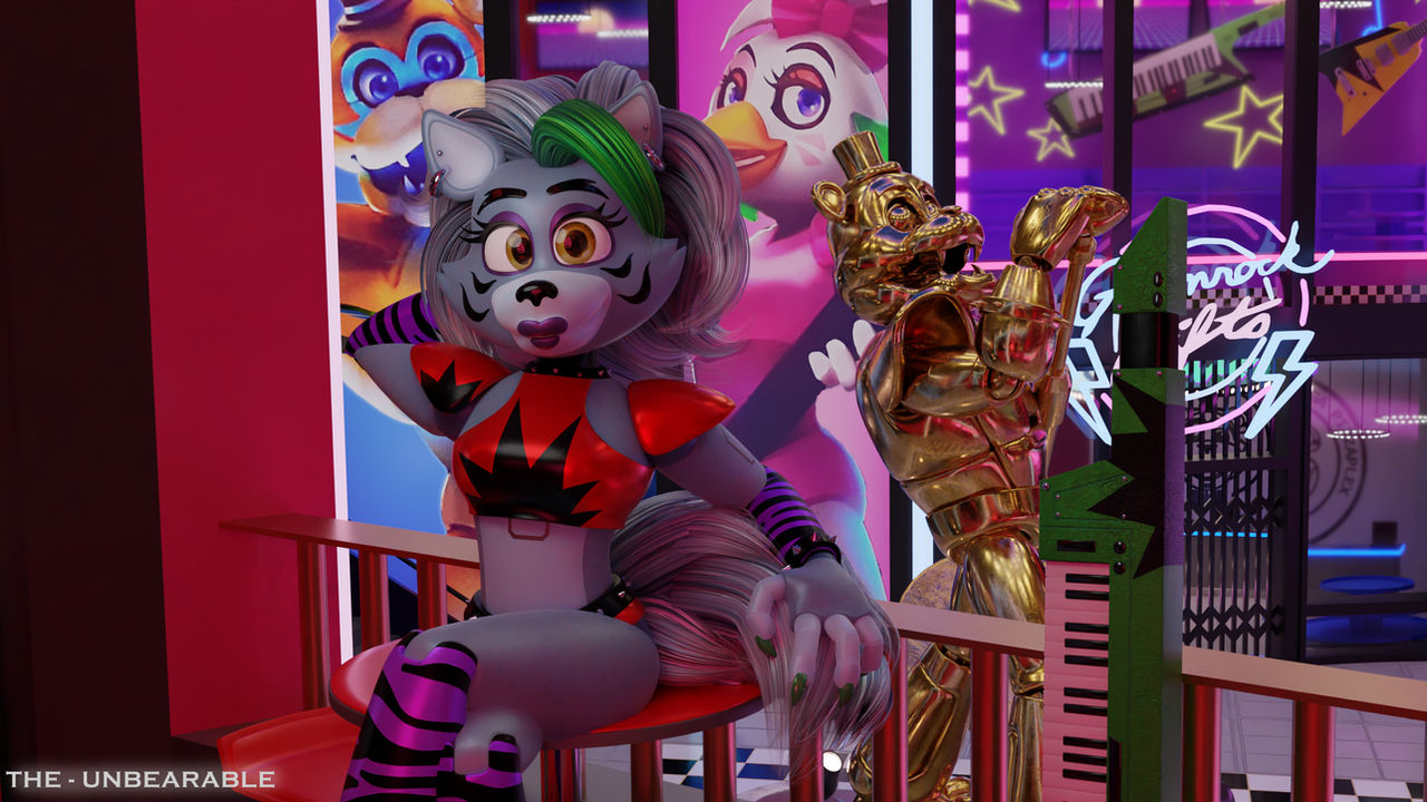 Roxanne Wolf Extra Render 8 by TheUnbearable101 on DeviantArt