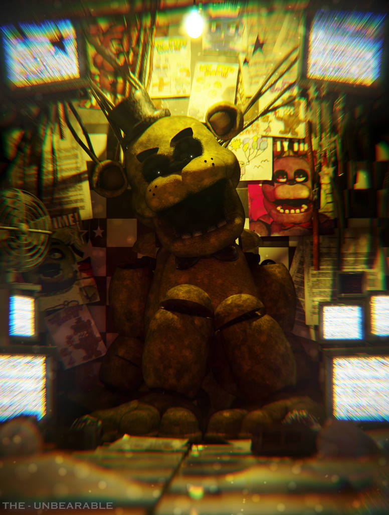 Fnaf Golden Freddy Poster By Theunbearable101 On Deviantart Fnaf Golden Freddy Poster By Theunbearable101 On Deviantart