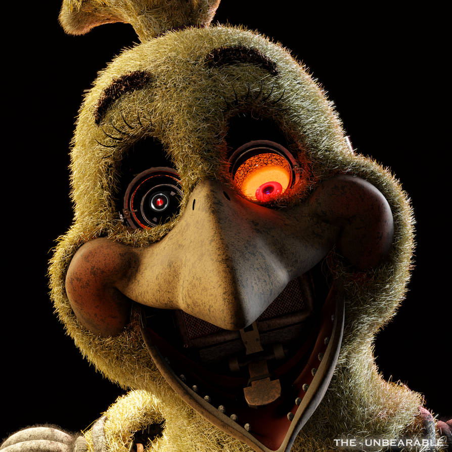 Semi Rotted Face Realistic Chica V2 (Rotten | Face) by TheUnbearable101 on DeviantArt