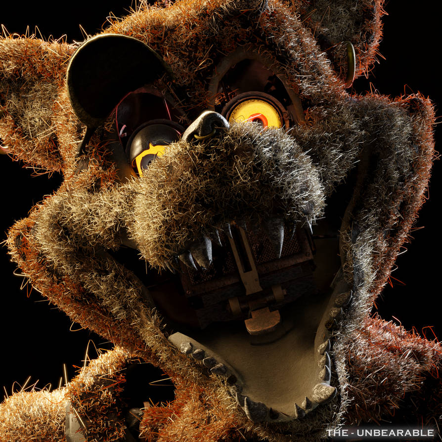 Pre Rotten Animatronics Realistic Foxy (Rotten | Face) by TheUnbearable101 on DeviantArt