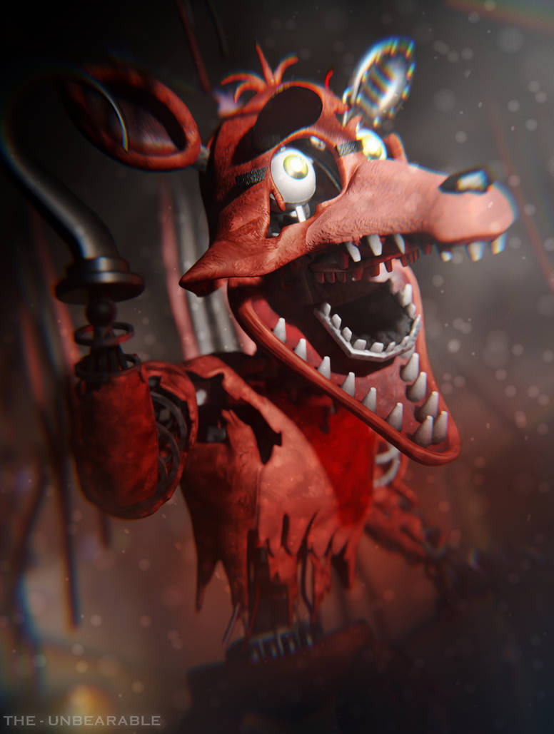 Pixilart - Fnaf 2 Withered Foxy by GarrenM11
