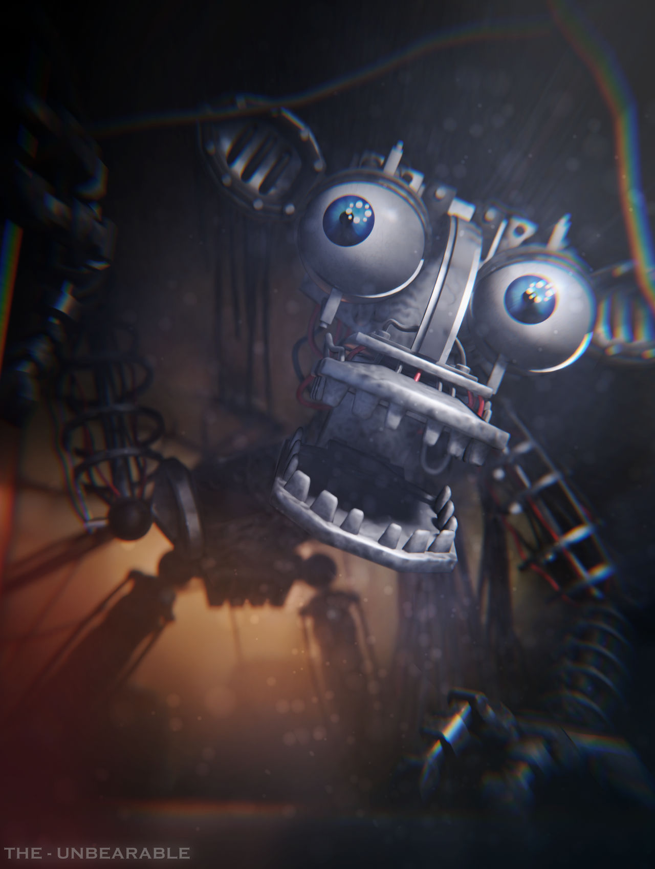 FNAF 2) Withered Chica Poster by TheUnbearable101 on DeviantArt