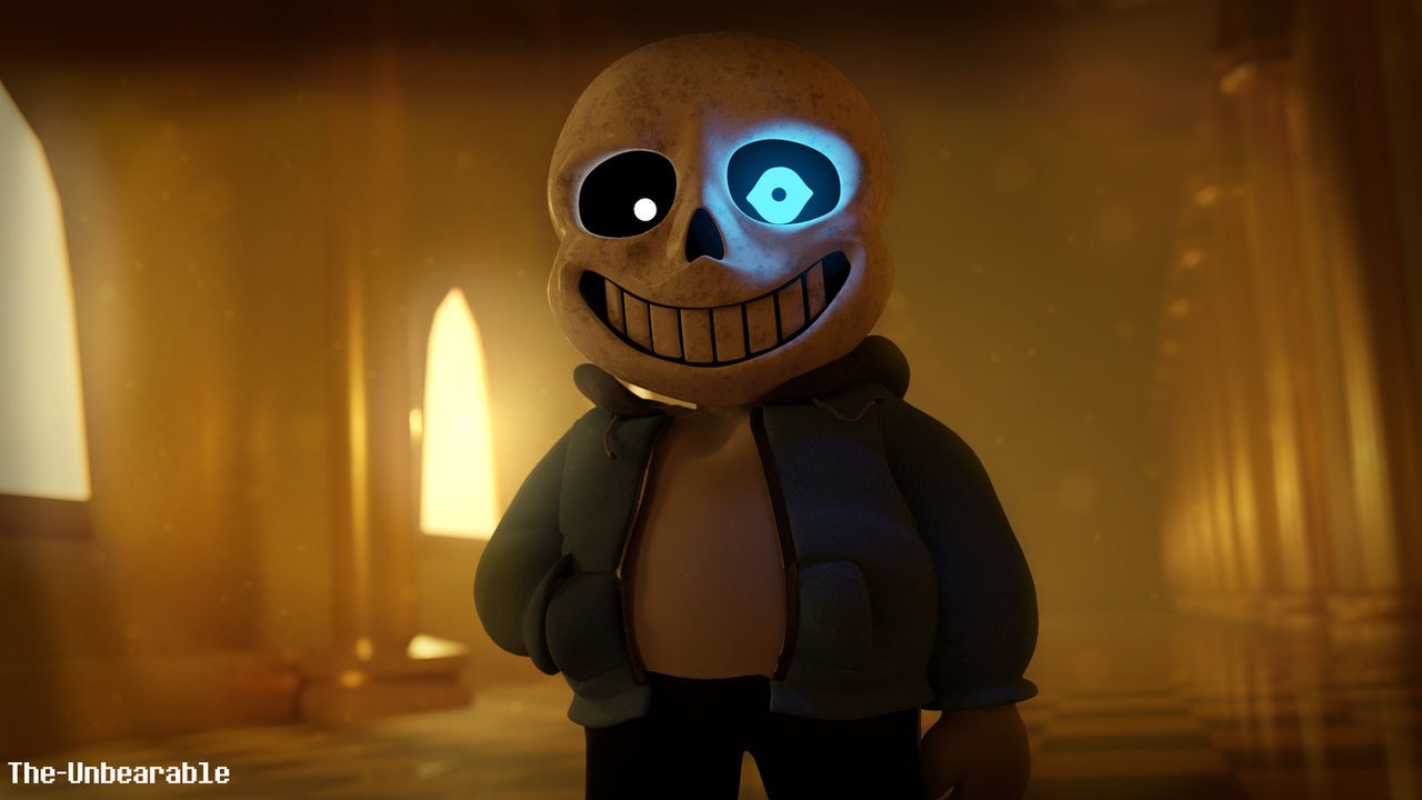 (Undertale) Sans Poster #1 by TheUnbearable101 on DeviantArt