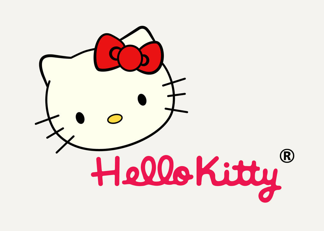Хеллоу история. Хелло Китти. Хэллоу Китти лого. Hello Kitty логотип. Hello Kitty надпись.