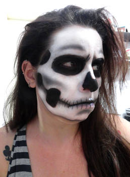 Skull Make Up 2 - Tutorial