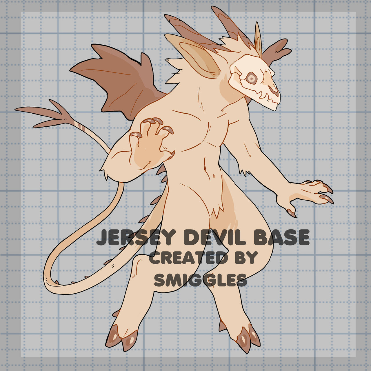 Devil Base Draw JERSEY DEVIL BASE by KingSmiggles on DeviantArt