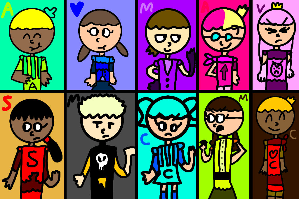 My CATCF Cast by VioletMation on DeviantArt