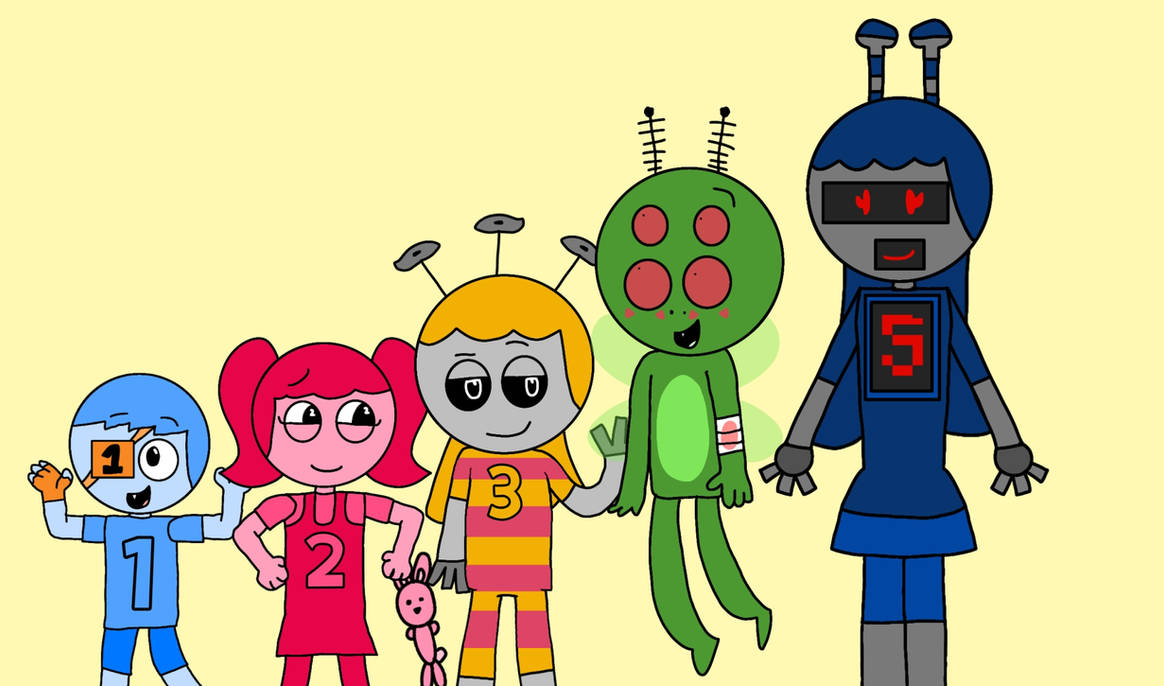 Endless Numbers Numbers as Numonsters by VioletMation on DeviantArt