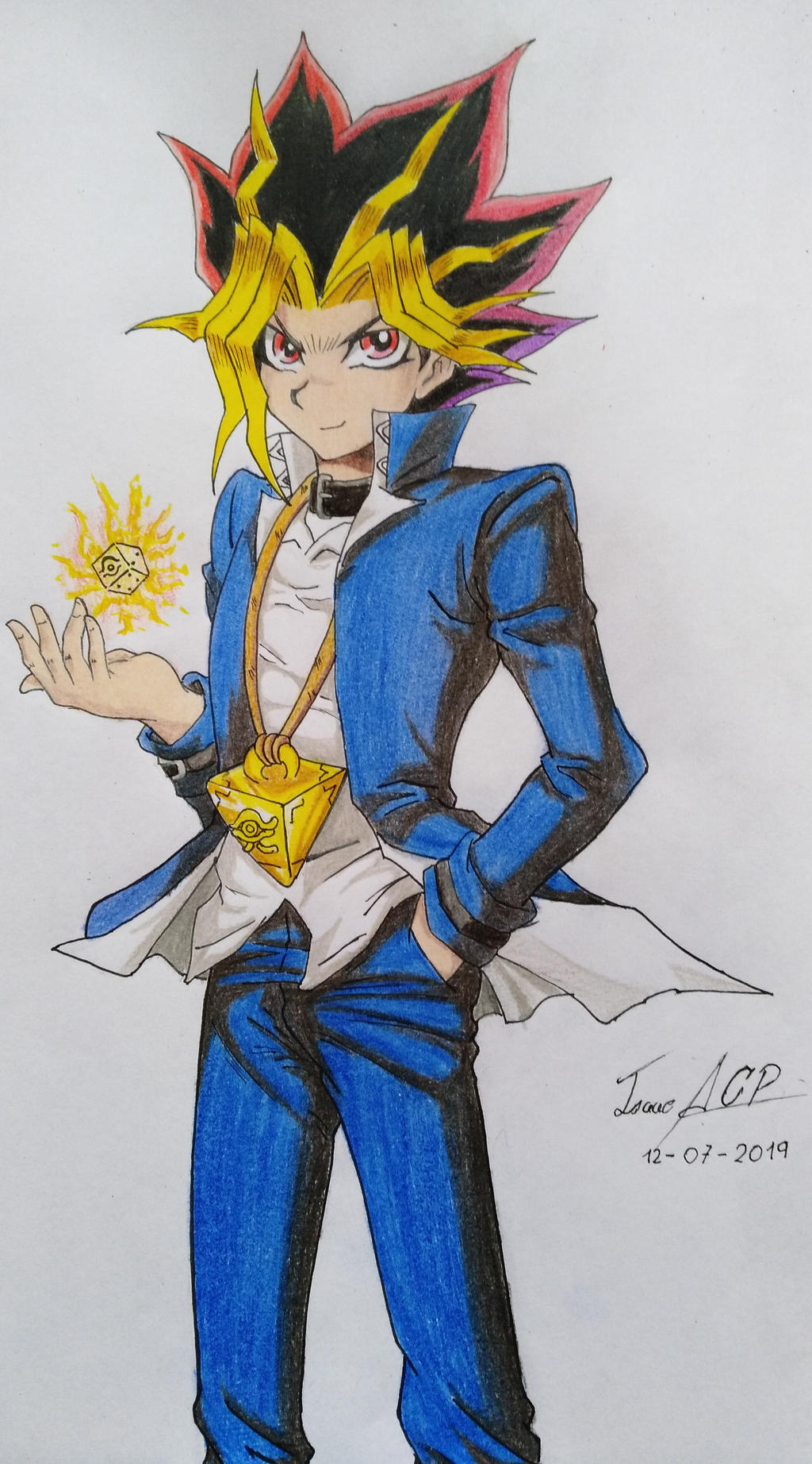 Yugi Muto - Yu-Gi-Oh! Season 0 by Isaac-ACP on DeviantArt