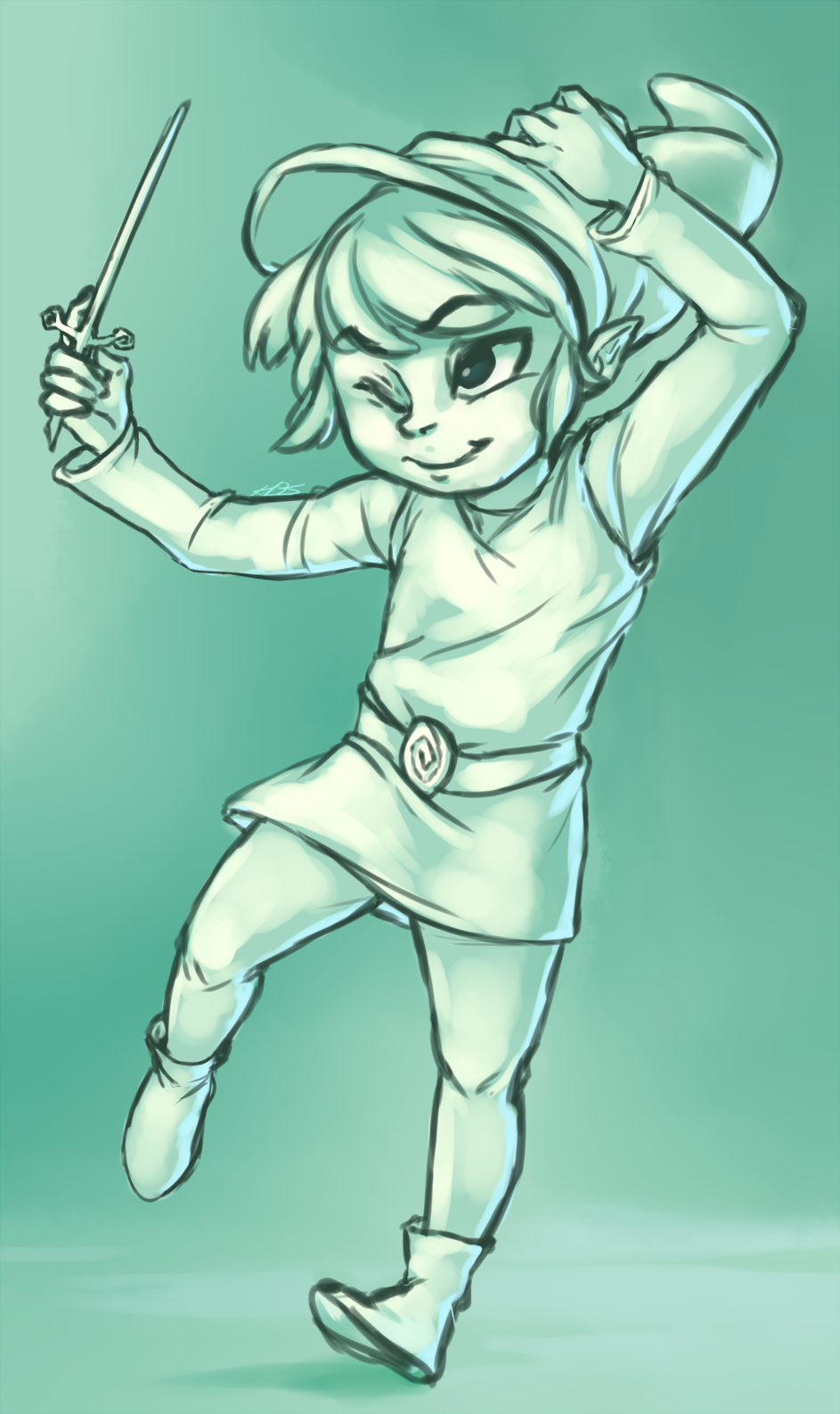 LIL OL LINK SKETCH