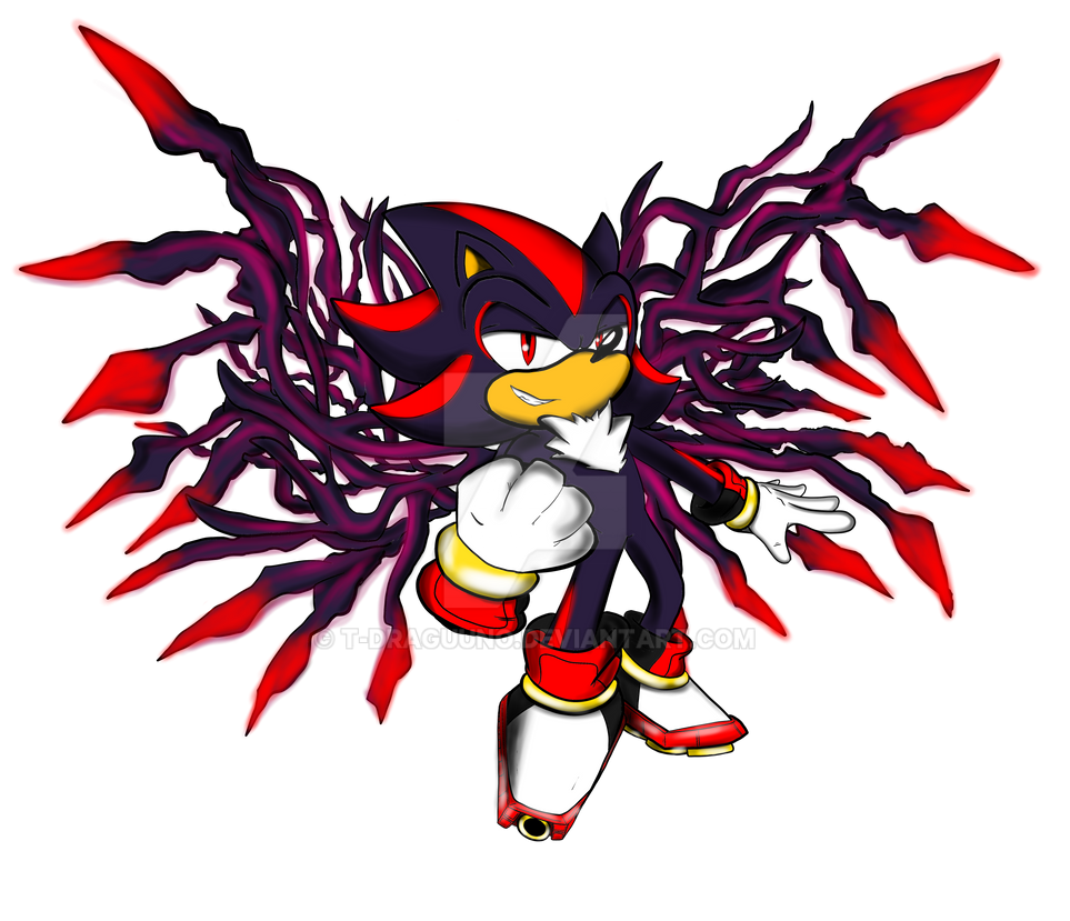 Shadow the Hedgehog with WINGS by T-Draguuno on DeviantArt