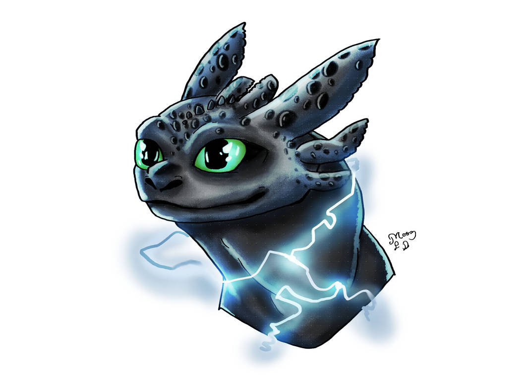 Toothless bust! by GalacticArtist12344 on DeviantArt