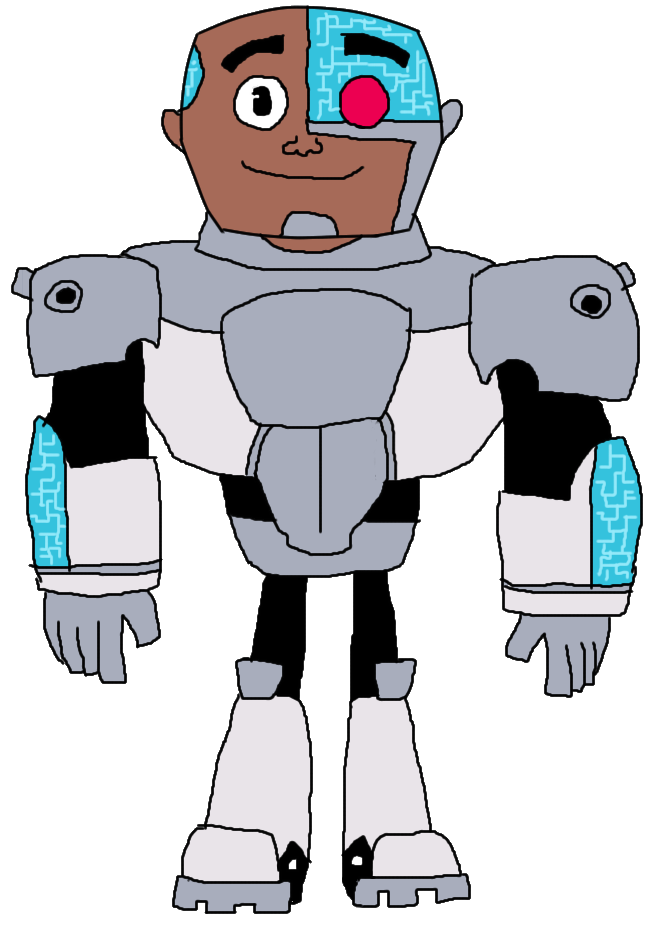 Cyborg from Teen Titans Go! by Bubblecat14 on DeviantArt