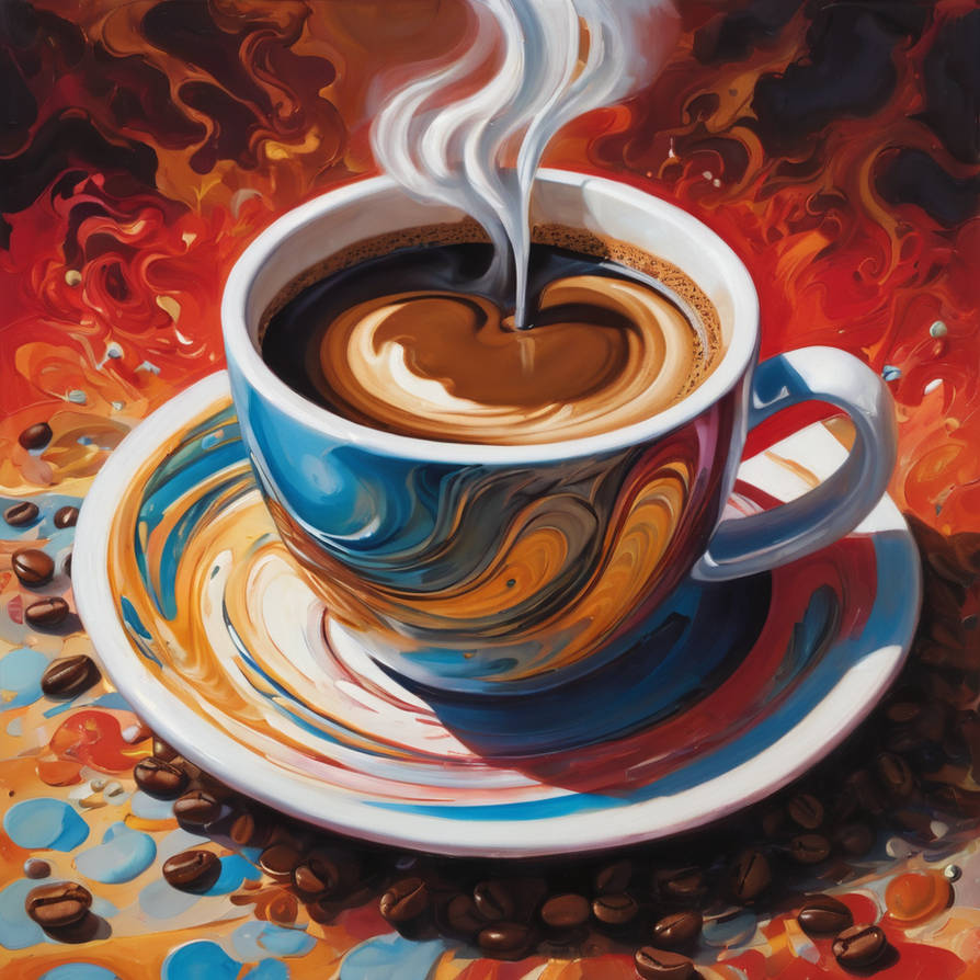 Deviantart Coffee A cup of coffee by RasmusAndersen on DeviantArt