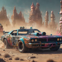 Mad Max style car