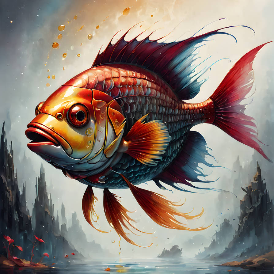 Fanatsy Fish Gills Fantasy fish by RasmusAndersen on DeviantArt