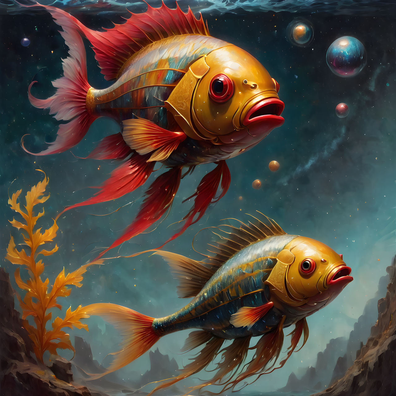 Fantasy Fish Races 2 Fantasy fish by RasmusAndersen on DeviantArt