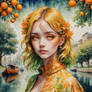 Orange girl