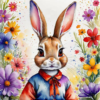 Vintage Easter - Miss Molly Cottontail by Yesterdays-Paper on DeviantArt