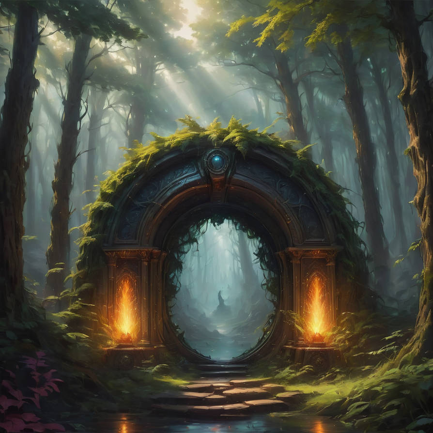 Magical portal by RasmusAndersen on DeviantArt