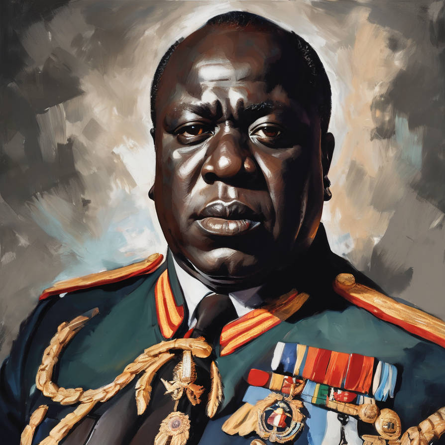 Dictator idi amin by RasmusAndersen on DeviantArt