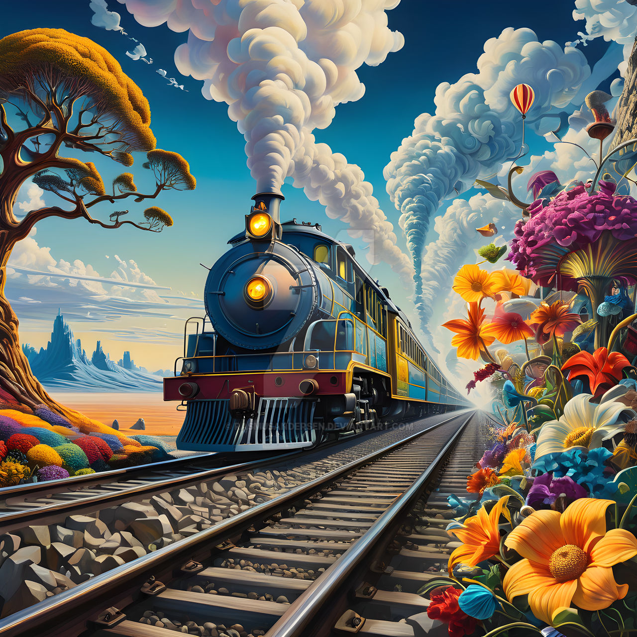 Unceasing Train The endless train by RasmusAndersen on DeviantArt