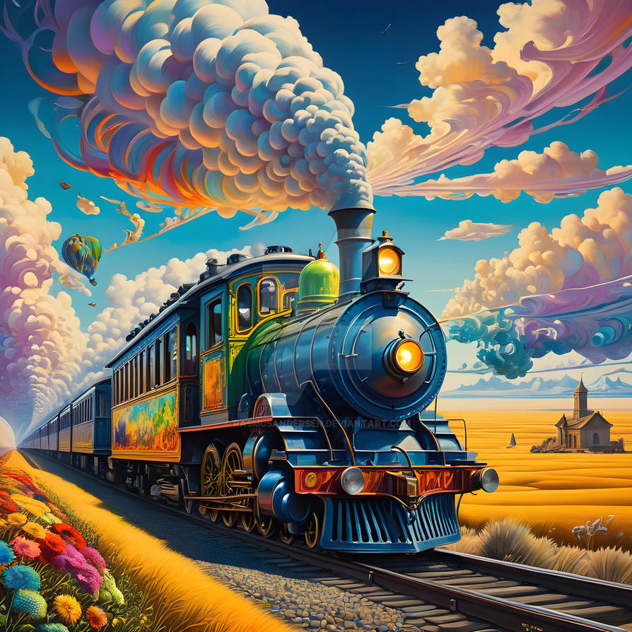 Unceasing Train The endless train by RasmusAndersen on DeviantArt