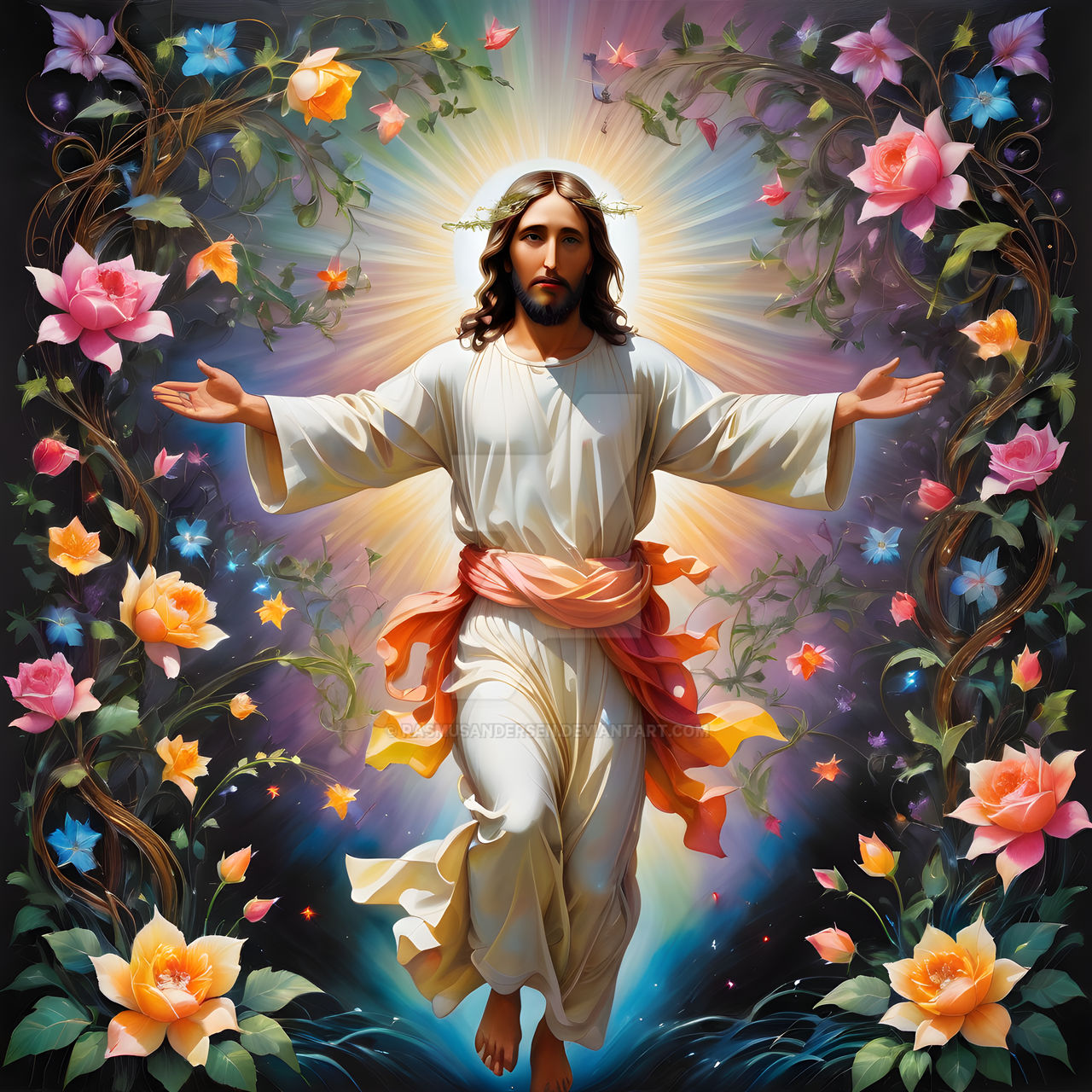 Jesus Deviantart Robes Jesus by RasmusAndersen on DeviantArt